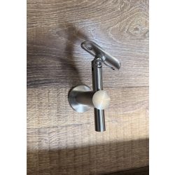 Handlaufhalter, höhenverstellbar (für ebene Flächen)