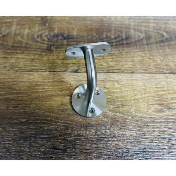 INOX Wandhandlaufhalter 3 Loch Befestigung für Flachprofil