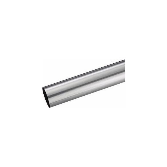 Edelstahlrohr ø 42,4x2 mm (gebürstet) 2,5 Meter