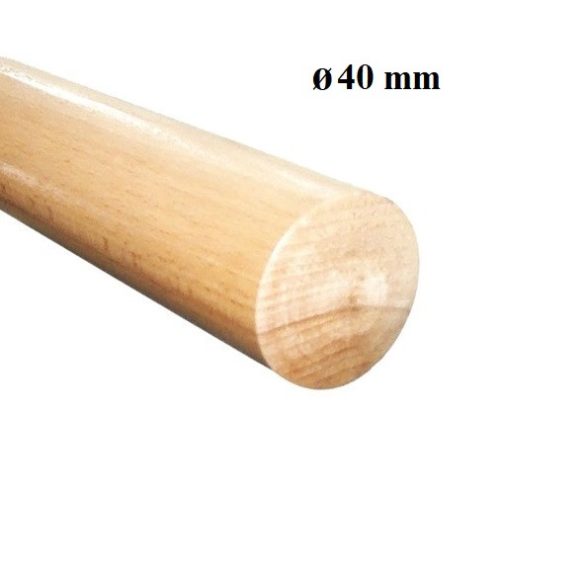 Holzhandlauf ø 42 mm,Länge: 3000 mm