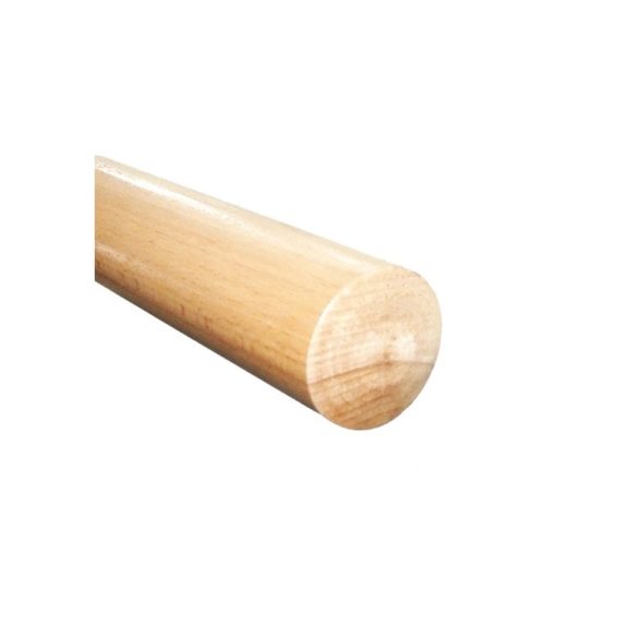 HOLZ WANDHANDLAUF Durchmesser: 40 mm, Länge: 2000 mm